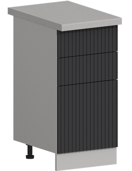 Кухня Модуль ШН3Я 400 Вотан / Лайт Грей