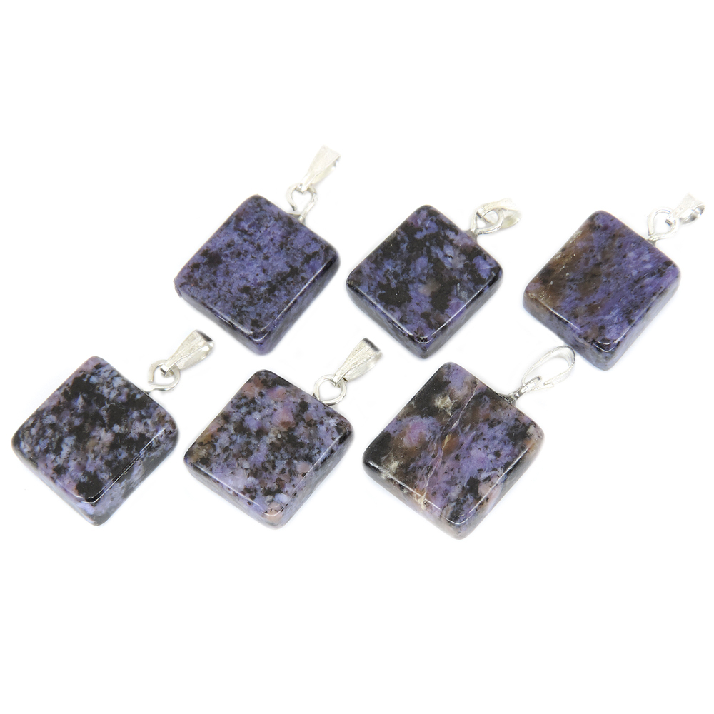 Кулон "Гео" чароит