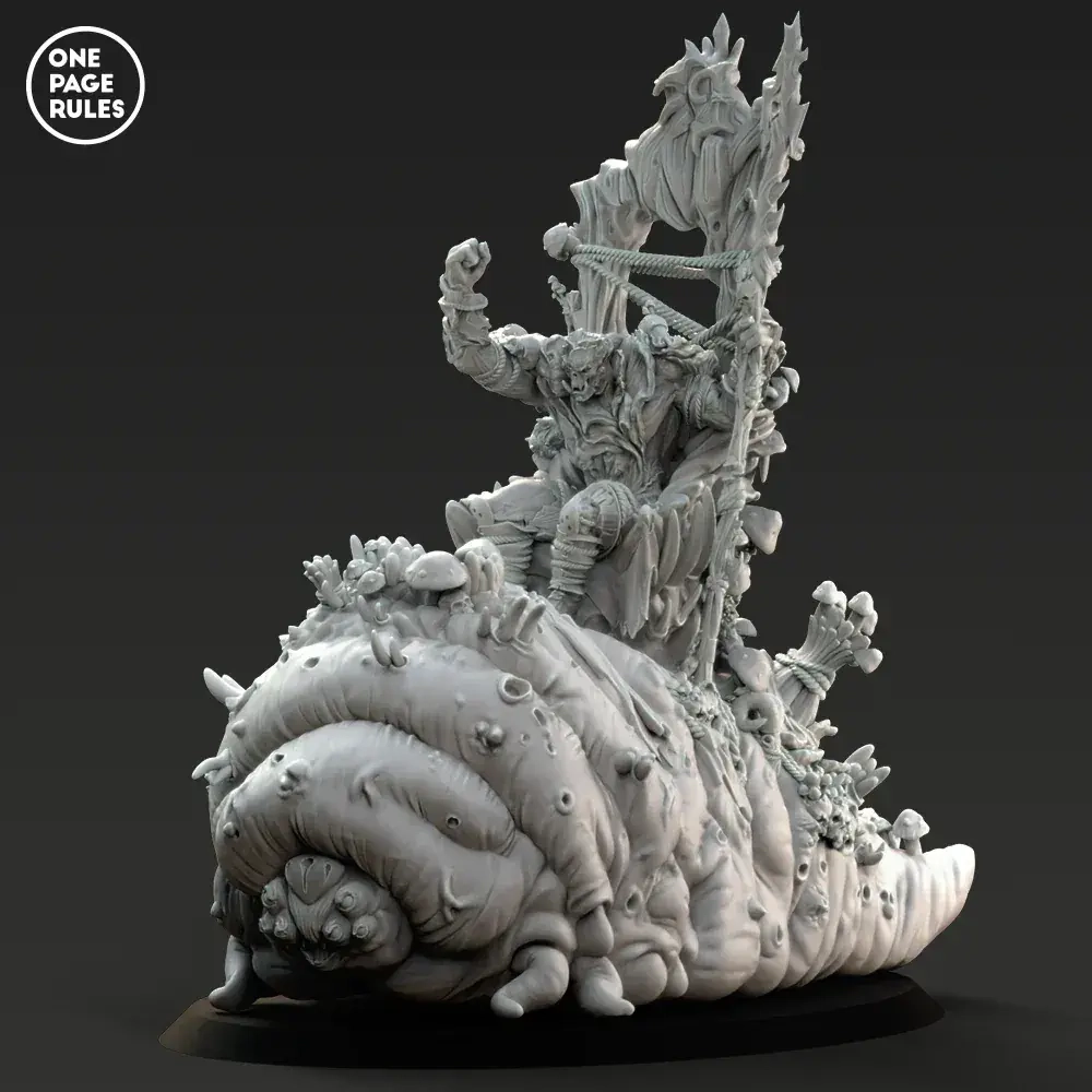 Plague Lord On Giant Slug