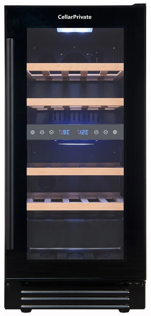 Винный шкаф двухзонный Cellar Private CP027-2TB