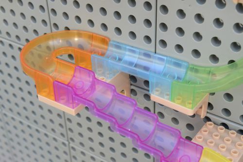 STEM Трек с мячом (кинетический), набор 440 элементов