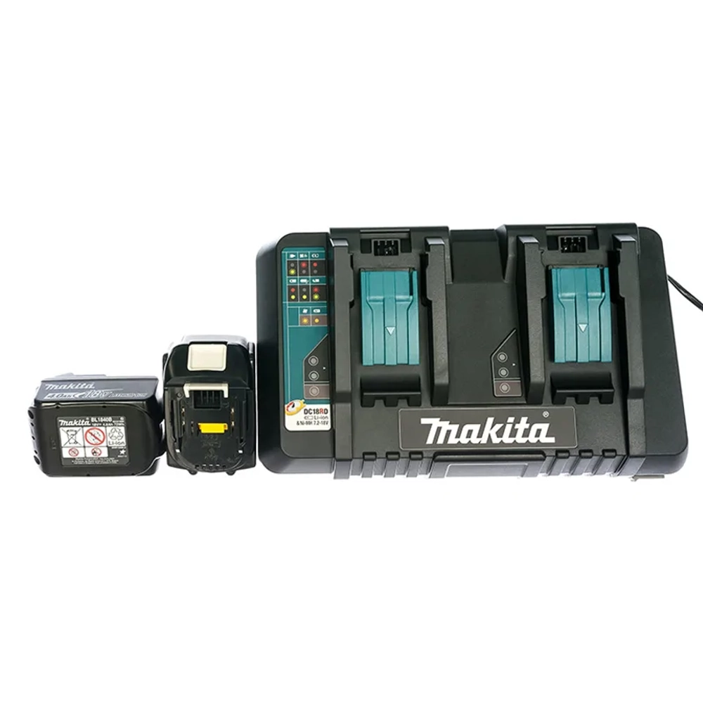 Makita PowerPack LXT аккумулятор BL1840B x 4шт + ЗУ DC18RD + кейс набор 198489-5