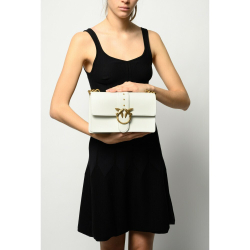CLASSIC LOVE BAG SIMPLY – white/gold