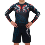 Рашгард HT Nordic Pattern Black Russian LS