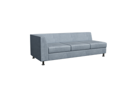 Prime Секция с подлокотником трехместная правая PR.SP-3 (R) Enzo 994 1850х770х720