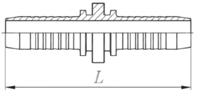 Соединитель ремонтный DN 16 (для навивки)