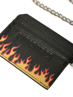 Визитница Leather Card Holder W/ Chain
