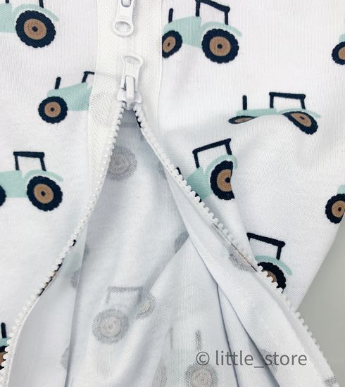 Пеленальный кокон Тракторы