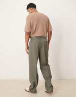 Двубортный оверсайз Хаки