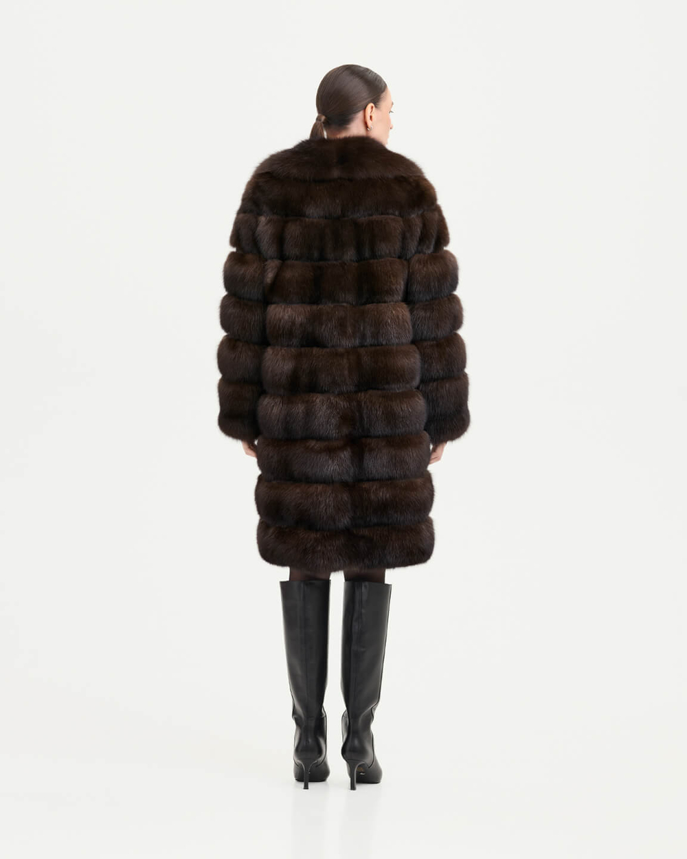 Шуба из меха соболя