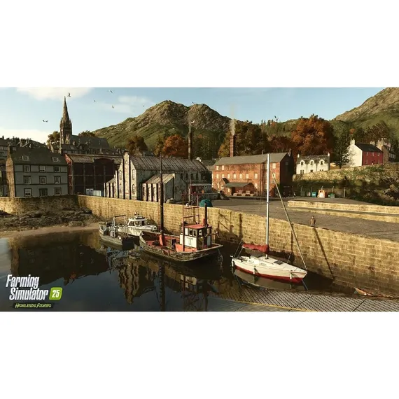 PS5 Farming Simulator 25: Highlands Fishing Edition (Б/У, Русские субтитры, PPSA-27897)