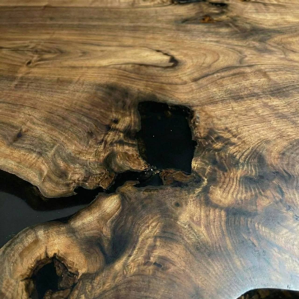 Орех термо с эпоксидной смолой