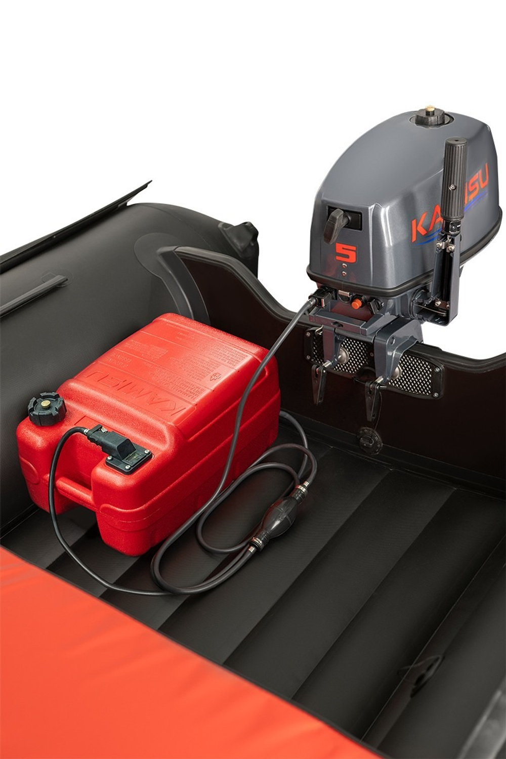 Внешний топливный бак KAMISU 24 л. в комплекте с топливным шлангом.