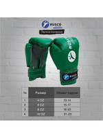 Перчатки боксерские Rusco Sport 4-6 OZ