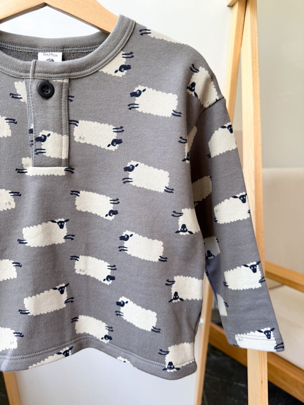 Новый хлопковый свитшот Petit Bateau, 98