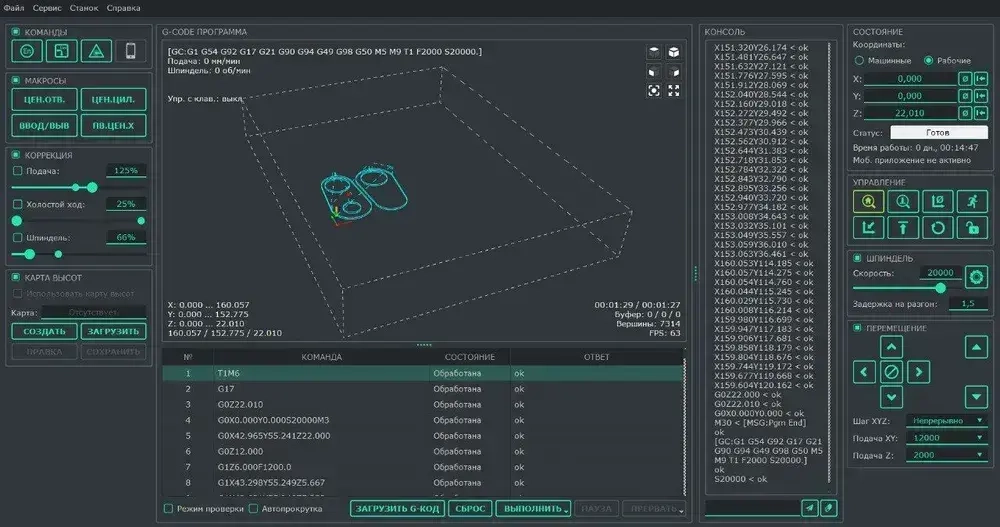 ЧПУ-контроллер Inectra MSC-4US
