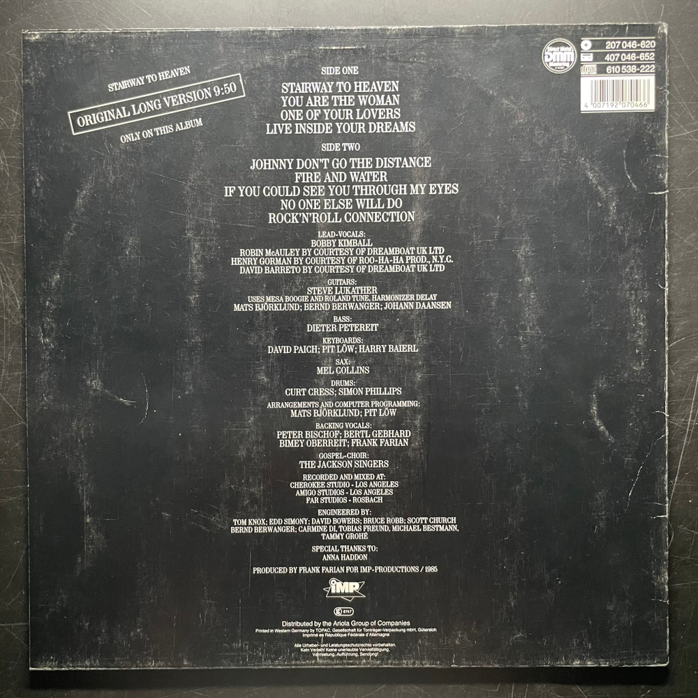 Far Corporation ‎– Division One - The Album (Европа 1985г.)