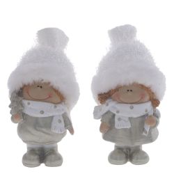 GAEM Фигурка декоративная "Девочка", L8 W9 H14 см, 2в.