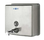 Диспенсер для мыла с кнопкой 1200 мл. нерж. сталь INOX 03004.S матовый