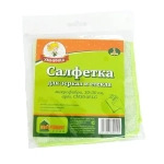 Салфетка д/ЗЕРКАЛ Умничка Микрофибра 30*30см 1шт.