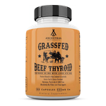 Ancestral Supplements - Grass fed Beef Thyroid 180 capsules 500mg
