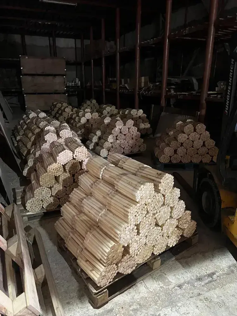 Нагель шкант берёзовый 22х250мм, 50штук