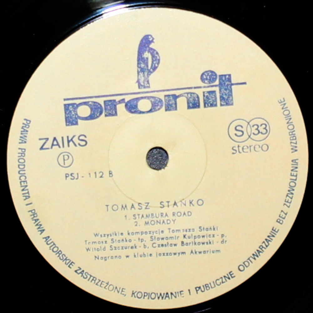 Tomasz Stanko / AiJ (LP)