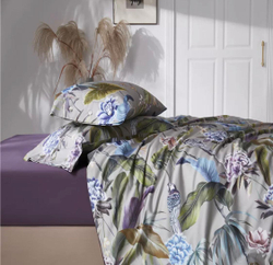 Комплект постельного белья ZEPHYR HOME ЕВРО пг. Мако-Сатин,Египетский хлопок Зеленый