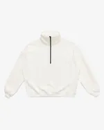 Толстовка MOE ZIP с высоким воротом Молочная