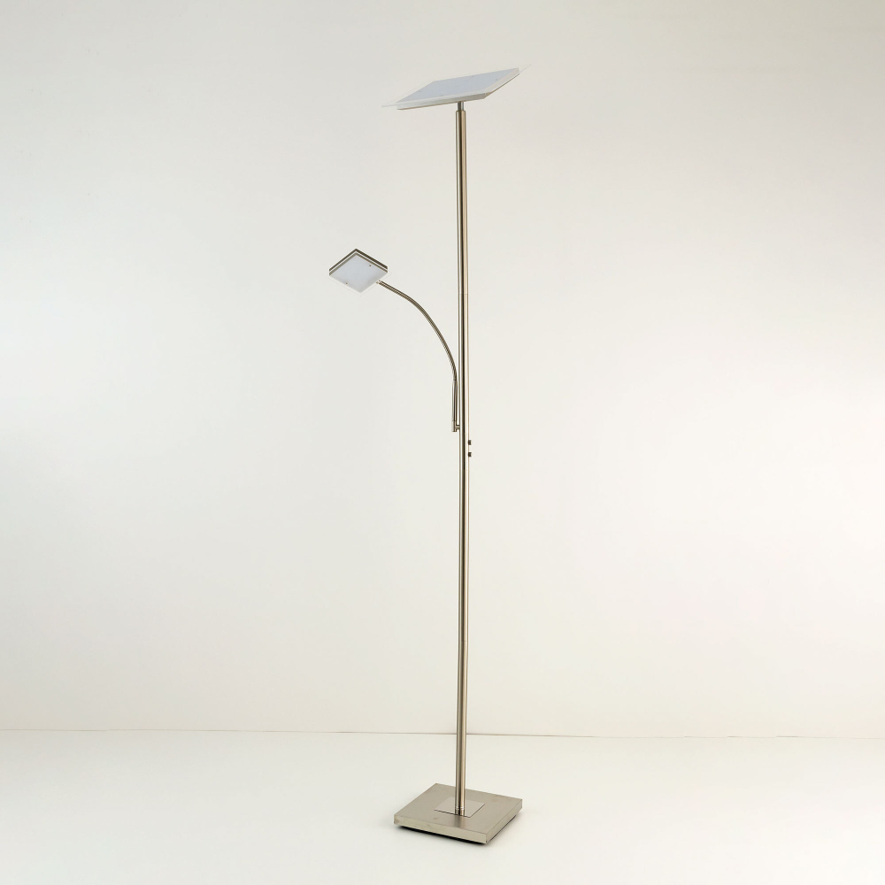 Citilux Харди CL802011 LED Торшер с диммером Матовый Хром