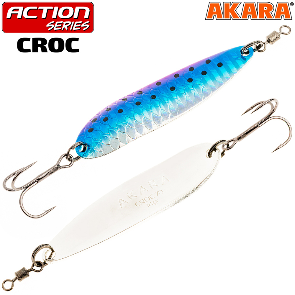 Блесна колебалка Akara Action Series Croc 55 13,6 гр. AB63