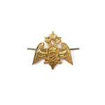 Эмблема петличная Росгвардия золотая (орел)