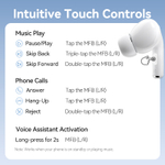 True Wireless Bluetooth Earbuds ECHO LITE E11 White