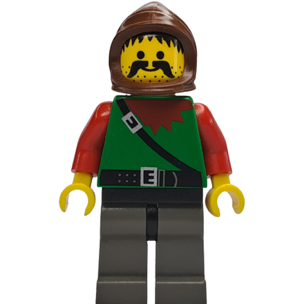 Минифигурка LEGO cas009 Лесной человек (Темный лес)