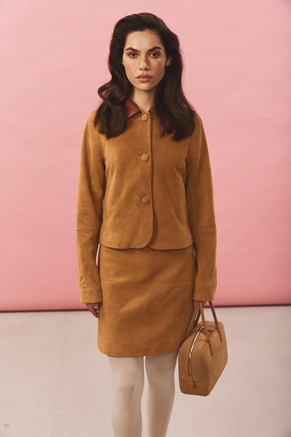 Skirt JACQUELINE sand color