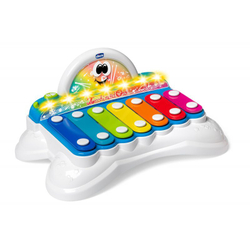 Chicco - Ксилофон Rainbow Cymbals 3 в 1 со светом и звуком 98191