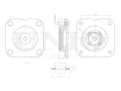 Опора амортизатора передняя UNIO RMP-13097