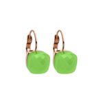 Серьги Qudo Firenze light green opal 304074 G/RG