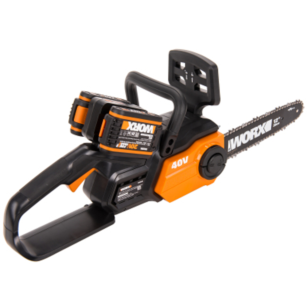Аккумуляторная пила WORX WG381E (2 АКБх2Ач, ЗУ 2х2А)