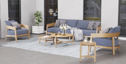 Диван из тика VENTO 3-х местный