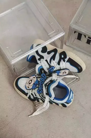 Кроссовки Old Order Skater 001 Black/White/Blue