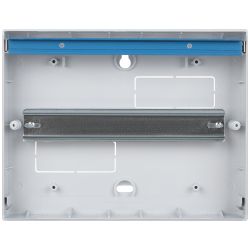 Корпус пластиковый навесной ЭРА SIMPLE ЩРН-П-12 IP41 без шин прозрачная крышка белый