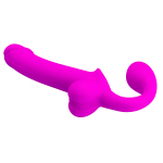 Лиловый безремневой страпон с эффектом эякуляции Pretty Love Kelpie BW-022067P