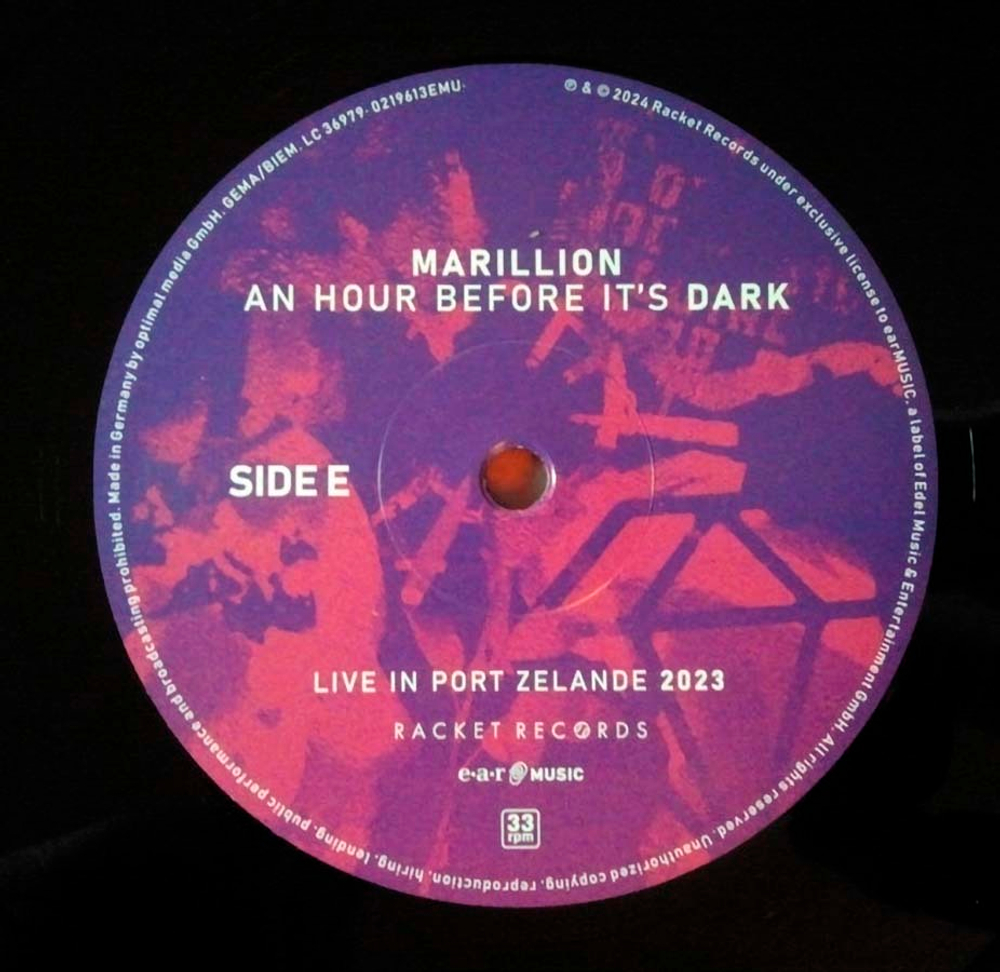 Marillion / An Hour Before It's Dark Live In Port Zelande 2023 (3LP)