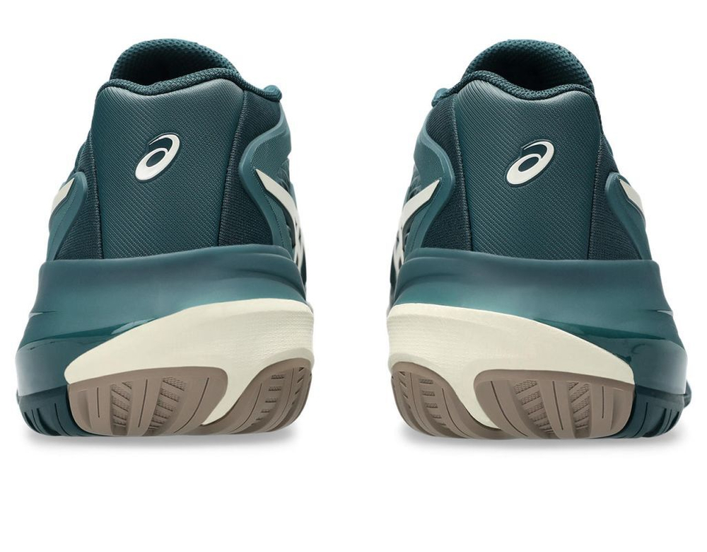 Мужские кроссовки теннисные Asics Gel-Resolution X - зеленый