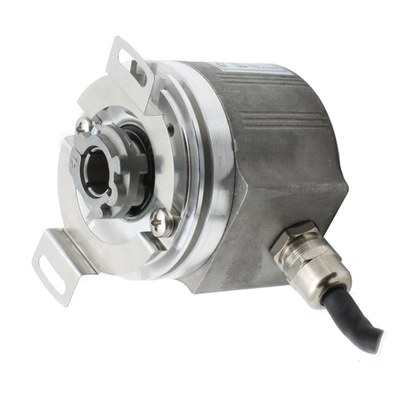 Инкрементальный программируемый энкодер INNOCONT EIP 58HO 12630V3000-R2 D=58мм, полый вал 12мм, 5…30VDC, выход TTL/HTL с инверсией, IP 54