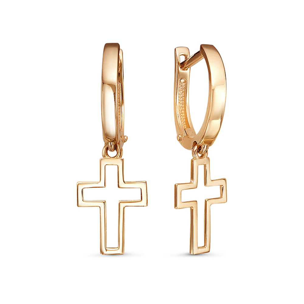 Серьги из золота 585 пробы