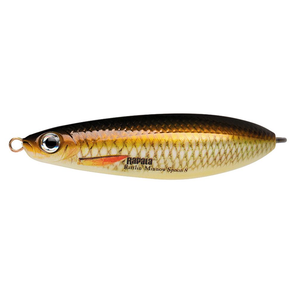 Незацепляйка RAPALA Rattlin&#39; Minnow Spoon RMSR08 / 8 см, 16 г, цвет JP