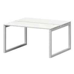 Бенч двойной на металлокаркасе СМС2-О-12К.120.Пр50  1200x1236x750 Смарт