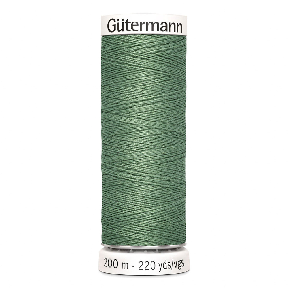 01 Нить Sew-All 100/200 м для всех материалов, 100% полиэстер Gutermann 748277 (821 серый офицерский)